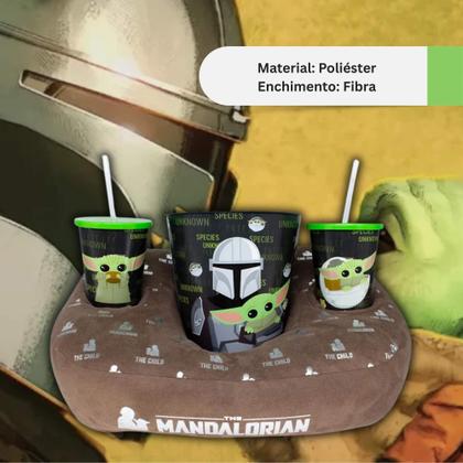Imagem de Kit Almofada Pipoca Mandalorian - Star Wars Zona Criativa - 10064894