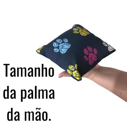 Imagem de Kit Almofadinha Pet Travesseiro Pet Com 2 Unidades Almofadas