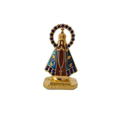 Imagem de Kit Altar Porta Vela Escultura Nossa Senhora Aparecida