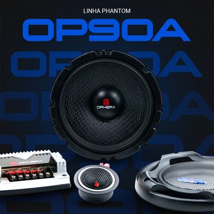 Imagem de Kit Alto Falante 2 Vias 180W RMS 6,5 Polegadas 4 Ohms OP90A Linha Phantom Ophera