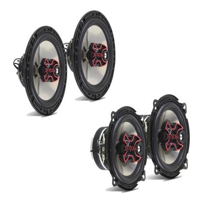 Imagem de Kit Alto Falante Bravox 5 Polegadas  B3X50x  + 6  B3X60x Polegadas 100 Rms