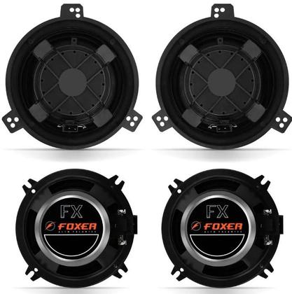 Imagem de Kit Alto Falante Foxer Corsa - 6 e 5Pol 240W + Radio KF.050R