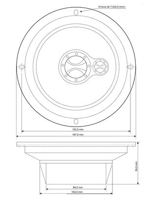 Imagem de Kit Alto Falante Foxer Uno Strada Palio 240W RMS - KFT.038