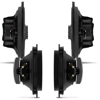 Imagem de Kit Alto Falante Palio Weekend G2 G3 01 a 2008 6 e 5" 240W RMS 4 Ohms Triaxial Original Foxer KF.035