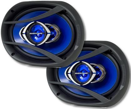 Imagem de Kit alto falante Quadriaxial 6x9" Hurricane CM69 90w Rms Telado  