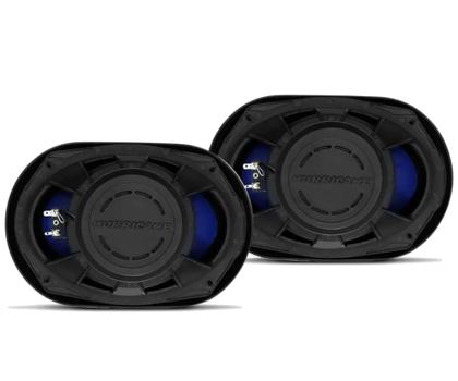 Imagem de Kit alto falante Quadriaxial 6x9" Hurricane CM69 90w Rms Telado  