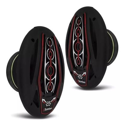 Imagem de Kit Alto Falantes 6x9 Bicho Papão Bomber 350w Rms + Kit 2 Vias Bomber Up Grade 200w