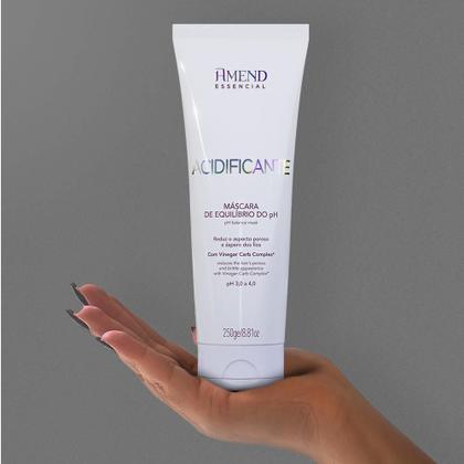 Imagem de Kit Amend Essencial Seca Sem Frizz, Acidificante e Blindagem