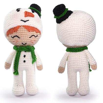 Imagem de Kit Amigurumi Natal 2023 Círculo - Boneco de Neve Yan
