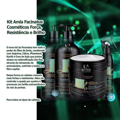 Imagem de Kit Amla Facinatus Cosméticos Força, Resistência E Brilho