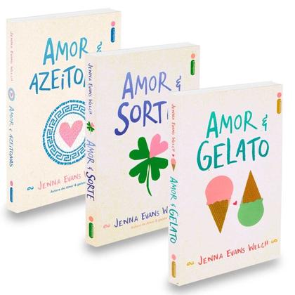 Imagem de Kit Amor e Gelato - 3 Livros Novos