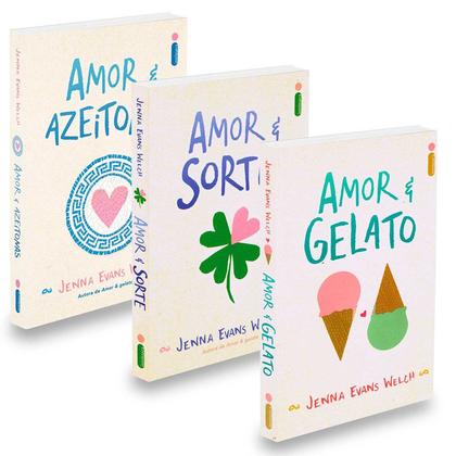 Imagem de Kit Amor e Gelato - 3 Livros Novos