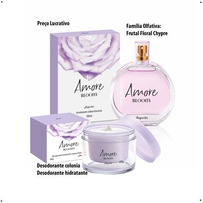 Imagem de Kit Amore Bloom Desodorante Colônia + Hidratante Jequiti