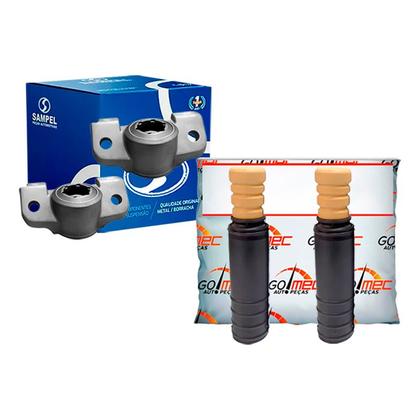 Imagem de Kit Amortecedor Coxim Traseiro Onix 1.0 1.4 2013 A 2016