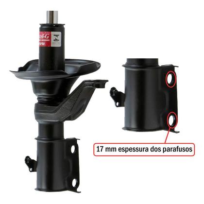 Imagem de Kit Amortecedor Dianteiro Traseiro Civic 1.7 2002 A 2003