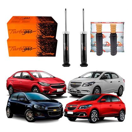 Imagem de Kit Amortecedor Traseiro Chevrolet Joy 1.0 2019 A 2021