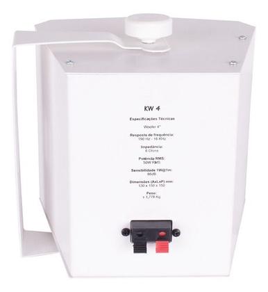 Imagem de Kit Amplificador Ths 1900 Taramps 60wrms + 2 Caixas Kw 4