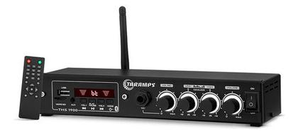 Imagem de Kit Amplificador Ths 1900 Taramps 60wrms + 2 Caixas Kw 4