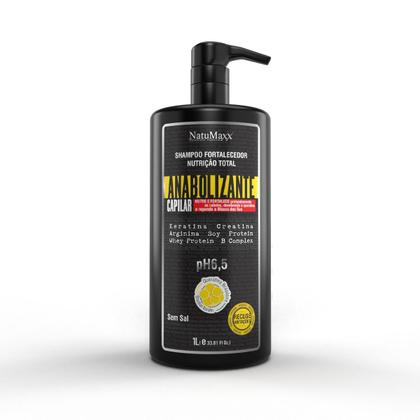 Imagem de Kit Anabolizante Capilar Shampoo 1 Litro + Máscara Creme Hidratação Capilar 1Kg