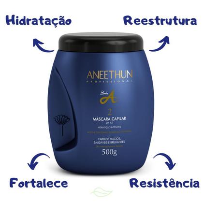 Imagem de Kit Aneethun Linha A Hidratação Antidanos 3 Produtos