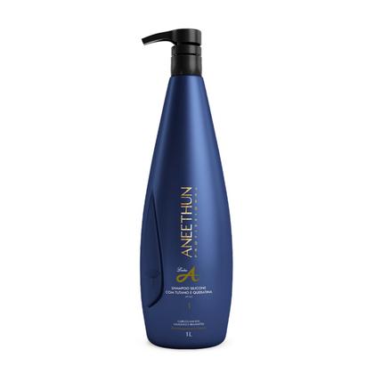 Imagem de Kit Aneethun Linha A  Shampoo 1L + Mascara 1Kg + Creme Silicone 250ml