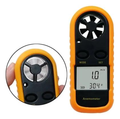 Imagem de Kit Anemômetro De Hélice + Medidor Luxímetro Digital
