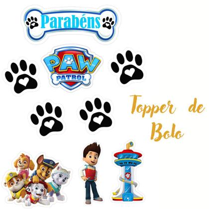 Imagem de Kit aniversário decoração Patrulha Canina Monta facil festa cachorrinhos
