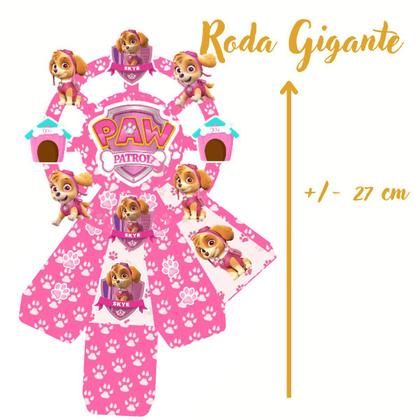 Imagem de Kit aniversário decoração Skye Patrulha Canina festa em casa monta facil