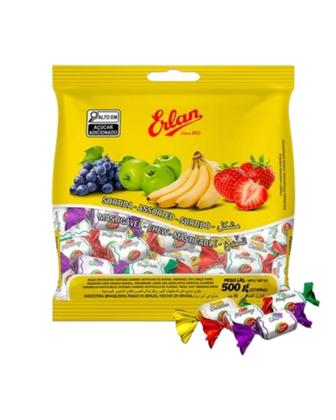 Imagem de Kit Aniversário Infantil 50 Sacolinha Surpresa Doces Guloseimas Festa