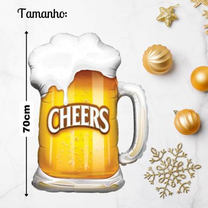 Imagem de Kit Ano Novo 2026: Balões Metalizados Grandes 4 Balões Números 75cm + 4 Estelas Metalizadas 45cm- Festa Réveillon