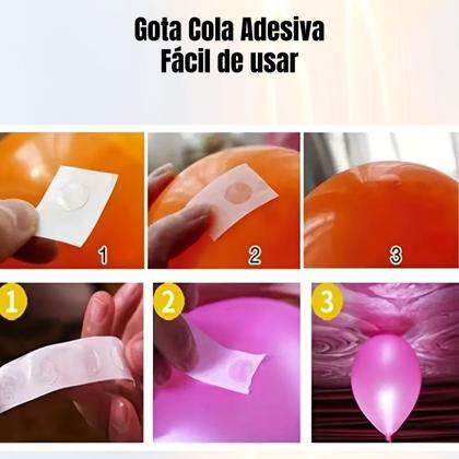 Imagem de Kit Ano Novo 2026: Balões Metalizados Grandes 4 Balões Números 75cm + 4 Estelas Metalizadas 45cm- Festa Réveillon