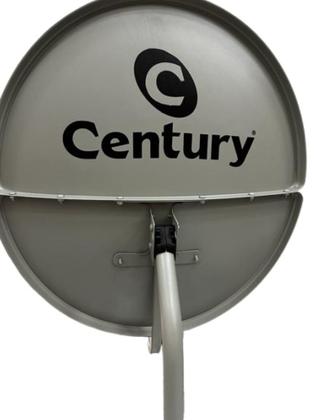 Imagem de Kit antena bipartida century 60 c/ midiabox b7+ lnb e cabo