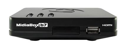 Imagem de Kit  Antena Parabólica Century 60 cm Amarela Midiabox B7