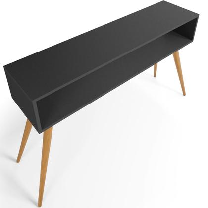 Imagem de Kit Aparador com Mesa de Centro Mônaco Pés Palito L03 Preto - Lyam Decor