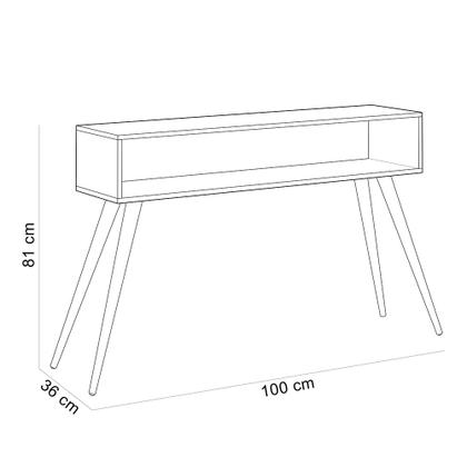 Imagem de Kit Aparador com Mesa de Centro Mônaco Pés Palito L03 Preto - Lyam Decor
