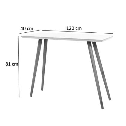 Imagem de Kit Aparador e Mesa Lateral com Vidro Pés Palito