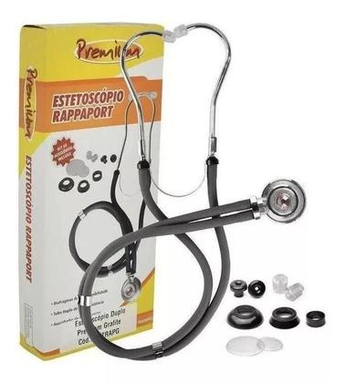 Imagem de Kit Aparelho De Medir Pressão + Esteto Duplo + Termometro