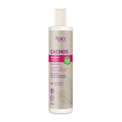 Imagem de Kit Ápice Cosméticos Cachos Shampoo, Condicionador e Máscara 300g