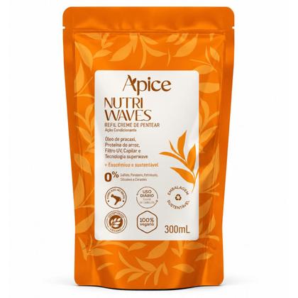 Imagem de Kit Apice Duo Refil Creme de Pentear Finalizador Leave-In Nutri Waves 500ml