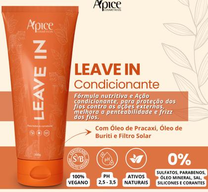 Imagem de Kit Apice Nutri Waves Completo Cabelo 6 Produtos + Leave In