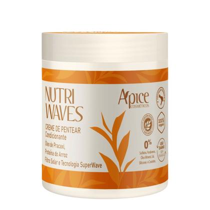 Imagem de Kit Apice Nutri Waves + Mousse Mirra Fix - Nutrição Profunda, Definição e Brilho