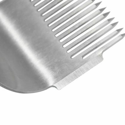 Imagem de Kit Apicultura Formão Inox + Garfo Desoperculador Inox