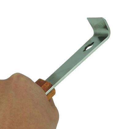 Imagem de Kit Apicultura Formão Inox + Torneira Plástico Corte Rapido