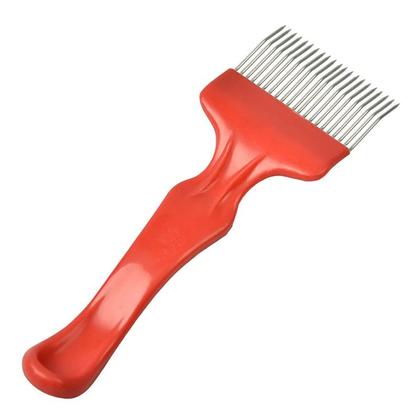 Imagem de Kit Apicultura Fumegador Galvanizado + Garfo Inox 21 Pin