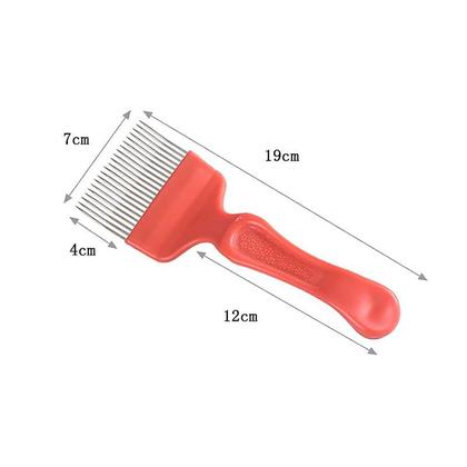 Imagem de Kit Apicultura Fumegador Galvanizado + Garfo Inox 21 Pin