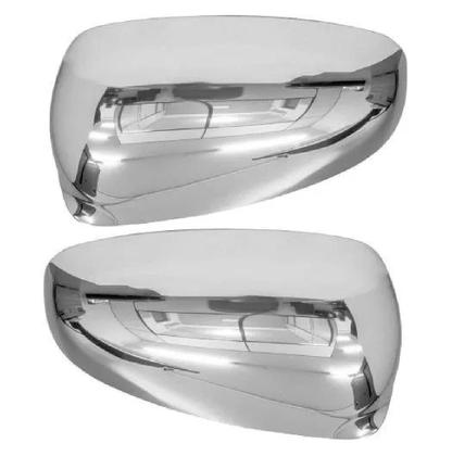 Imagem de Kit Aplique Capa Cromada Maçaneta Retrovisor Fiat Pálio 2012