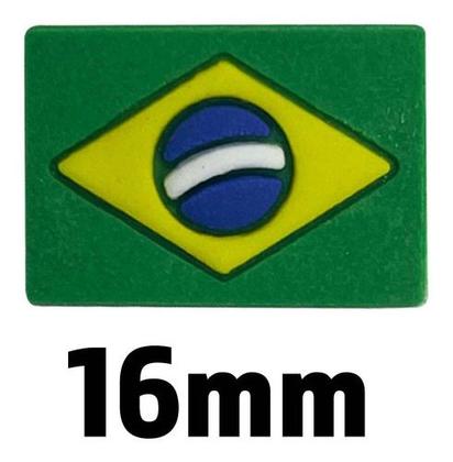 Imagem de Kit Aplique Emborrachado Copa Do Mundo Brasil Sortido 15pçs