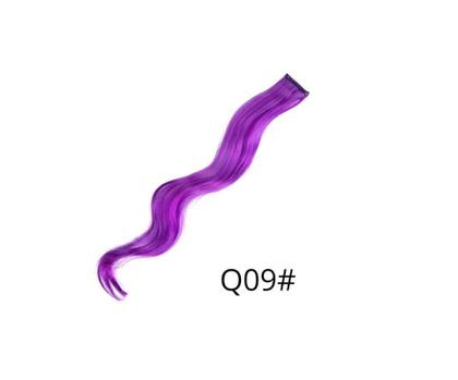 Imagem de Kit Aplique Mecha Tic Tac Cacheada 5 Cores - 50cm de Fibra