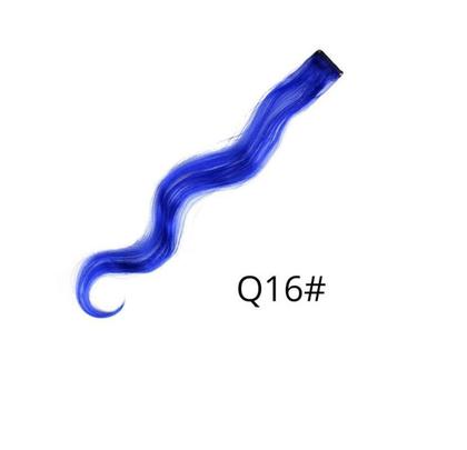 Imagem de Kit Aplique Mecha Tic Tac Cacheada 5 Cores - 50cm de Fibra