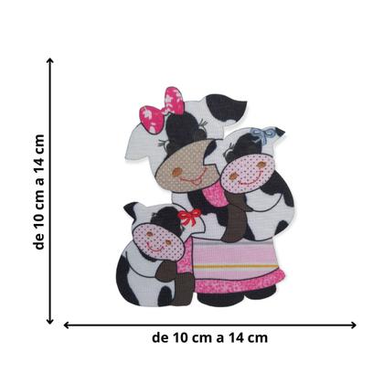 Imagem de Kit Aplique Patchwork para Artesanato DIY para Pano de Prato  10 unidades